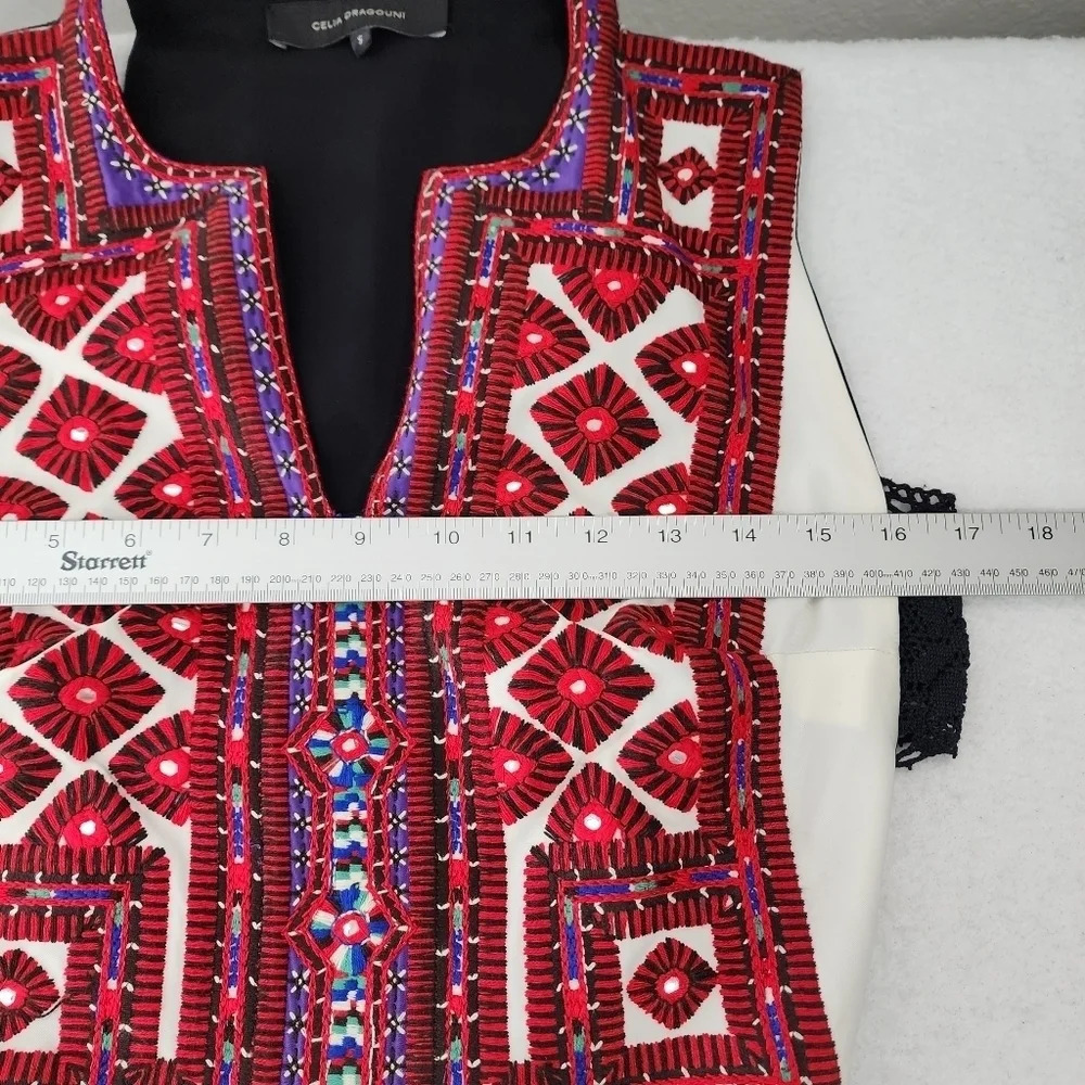 Celia Dragouni Embroidered Maxi Dress - Picture 8 of 9